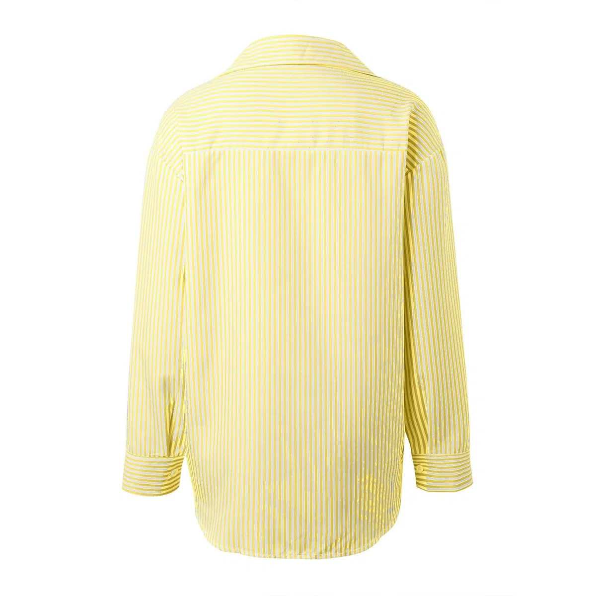 Camiseta de manga larga a rayas rojas y blancas camisa informal con botones a rayas para mujer,blusa de trabajo de manga larga con bolsillo,Cómodo