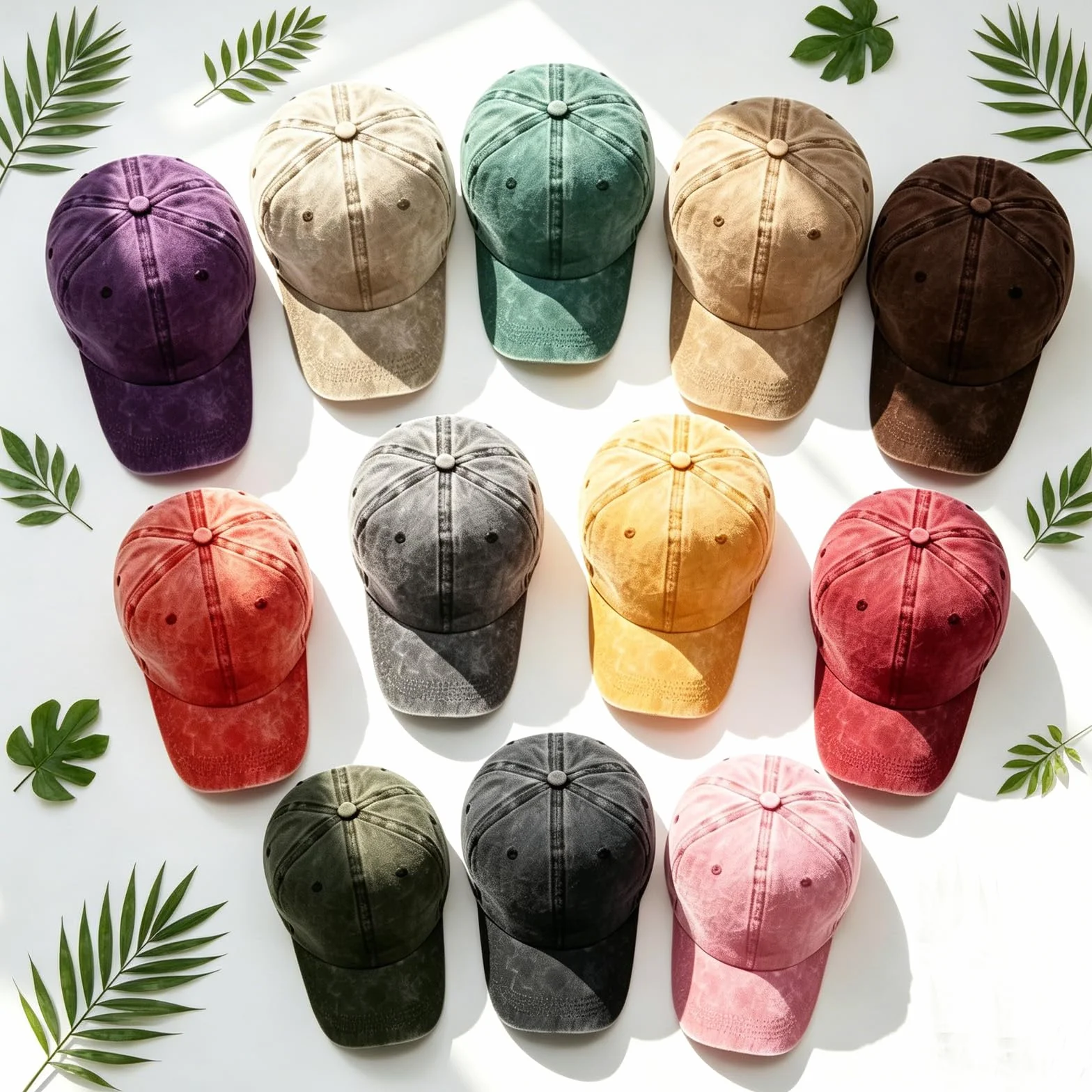 Retro Gorra Beisbol Mujer Lavada Desgastada Visera Hombre Mujer Verano