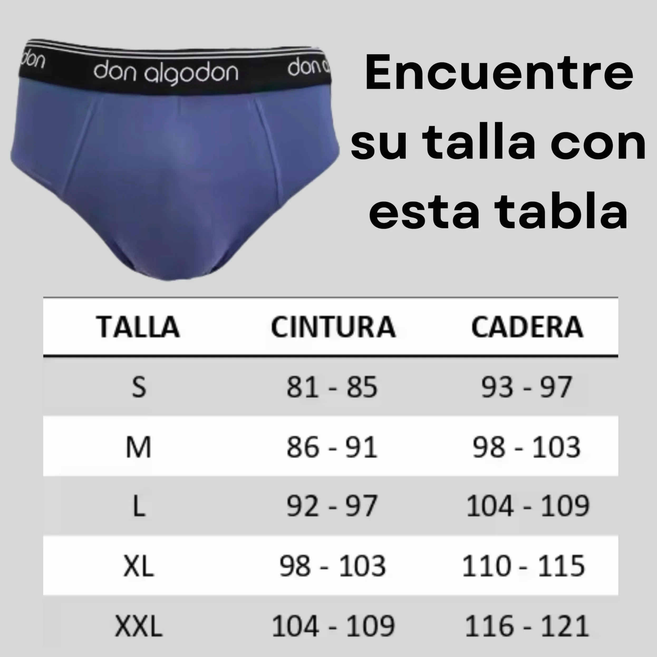 DON ALGODON Pack 12 Slips Hombre Algodón - Calzoncillos Slip Suaves y Transpirables - Multipack Ahorro Anti-Rozaduras