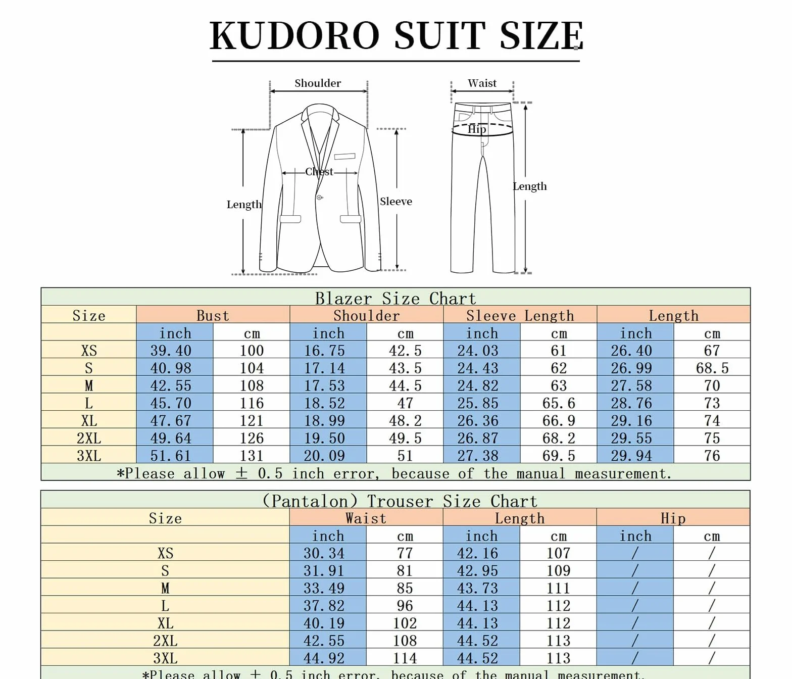 KUDORO Trajes de hombre de 2 piezas, corte ajustado, para bodas, negocios, un botón, traje de hombre