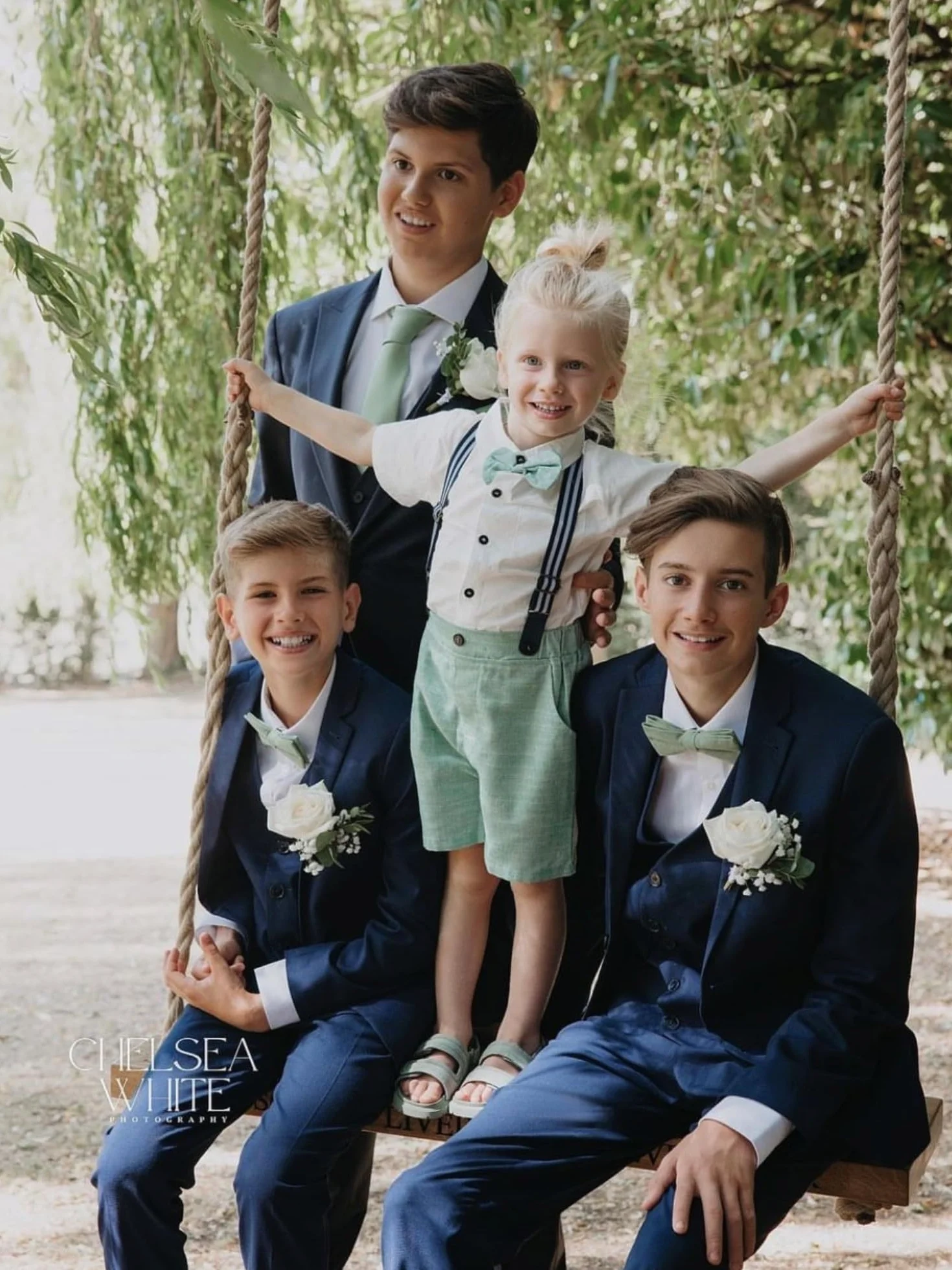 DB Dickie Bow Children's Cotton Blend Bow Tie Pajarita para niños