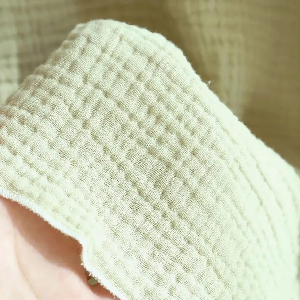 Camisón para Mujer - Primavera/Verano Señoras Camisón De Crepé De Algodón Mangas Finas De Hoja De Loto Cuello Cuadrado Color Sólido Vestido Largo De Gran Tamaño