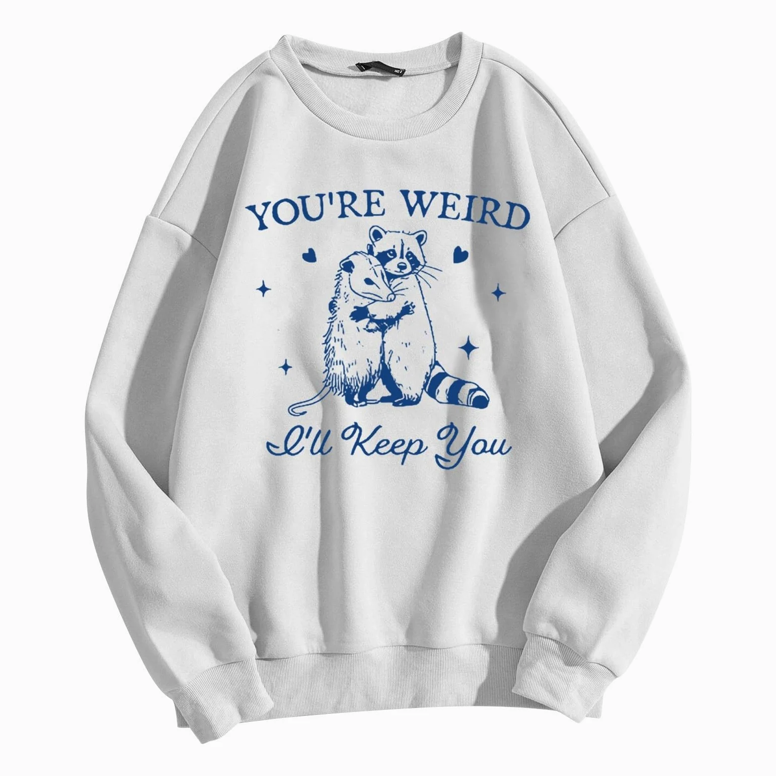 Sudaderas Mujer,Sudadera con Capucha de Manga Larga Holgada de Color sólido Informal a la Moda para Mujer con Estampado de Letras No Soy para Todos y Cuello Redondo