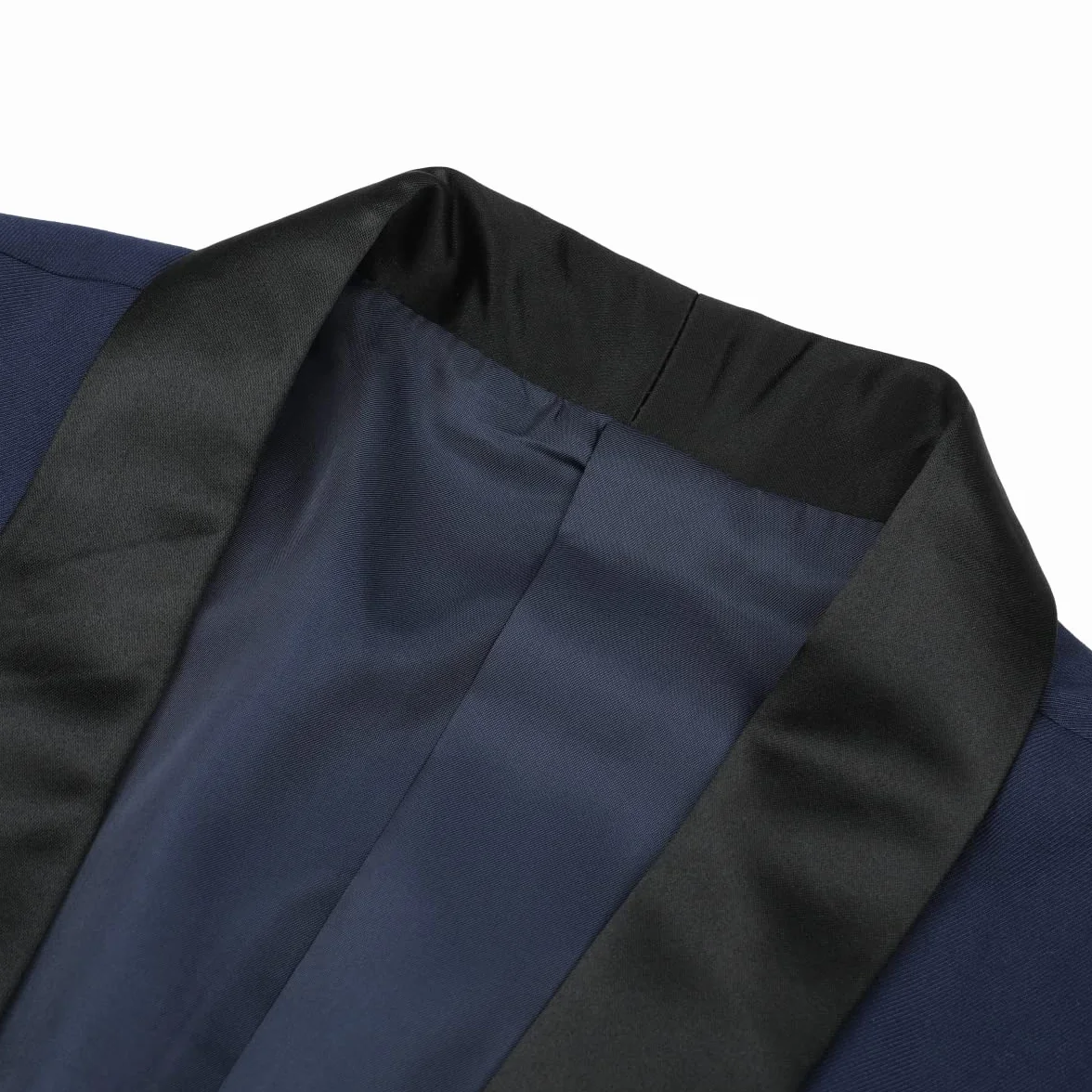 Blazer para Hombre con Cuello de Chal 1 Botón Formal Chaqueta de Traje para Boda Fiesta