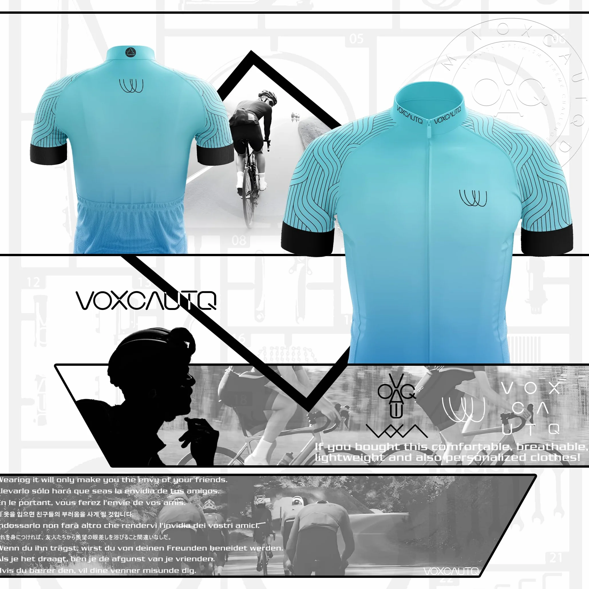 Conjunto Ropa Ciclismo Hombre Maillot Bici MTB Verano Manga Corta Culotte Tirantes 9D Gel Acolchado