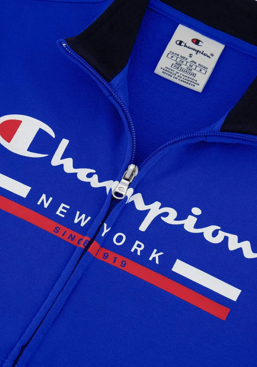 Champion Legacy Graphic Shop B (306845) - Ultra-light Soft Compact Powerblend Terry High-neck chandal bebe Niños