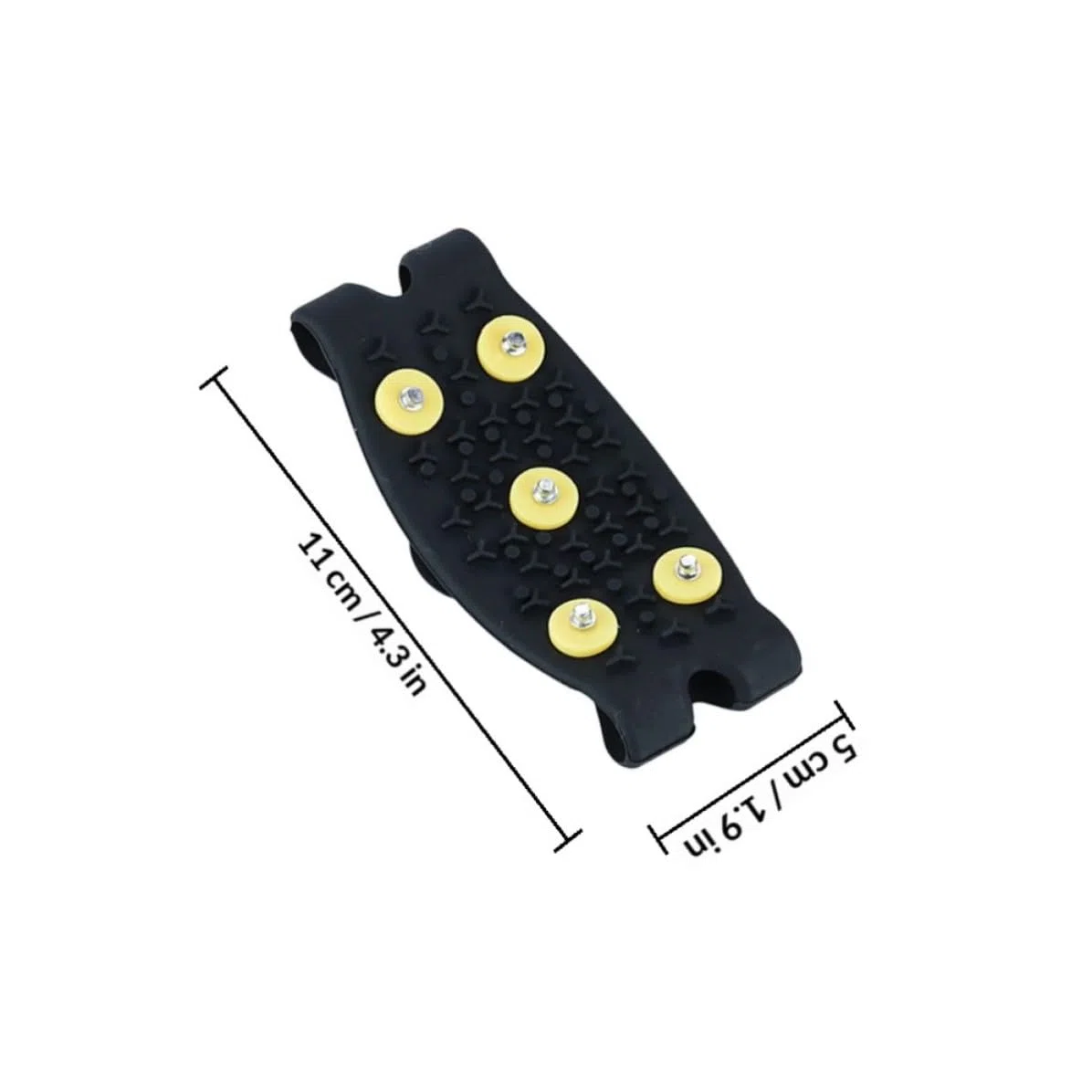 2 Pares Funda Antideslizante para Zapatos y Botas TPE, y Adultos