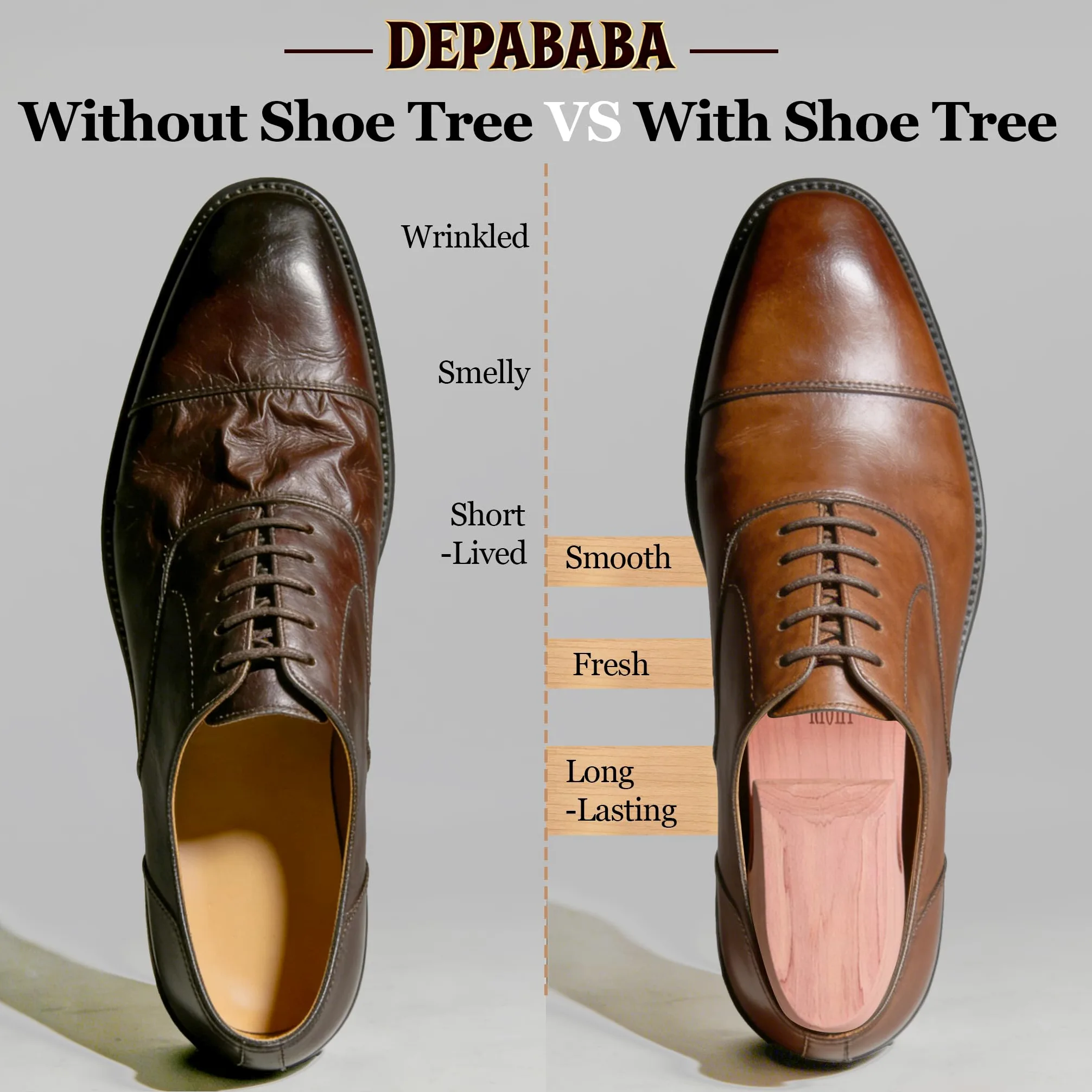 ZAPATILLAS CEDAR CON DESARROS - 2 Paquetes, Amarillo (Madera), Small