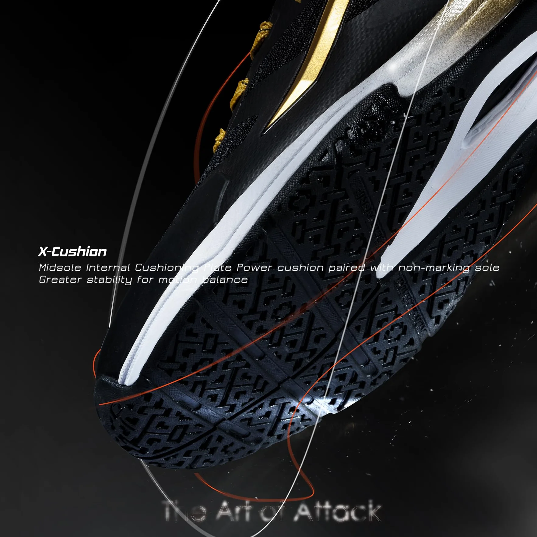 HUNDRED Beast MAX, Zapatos de bádminton Hombre