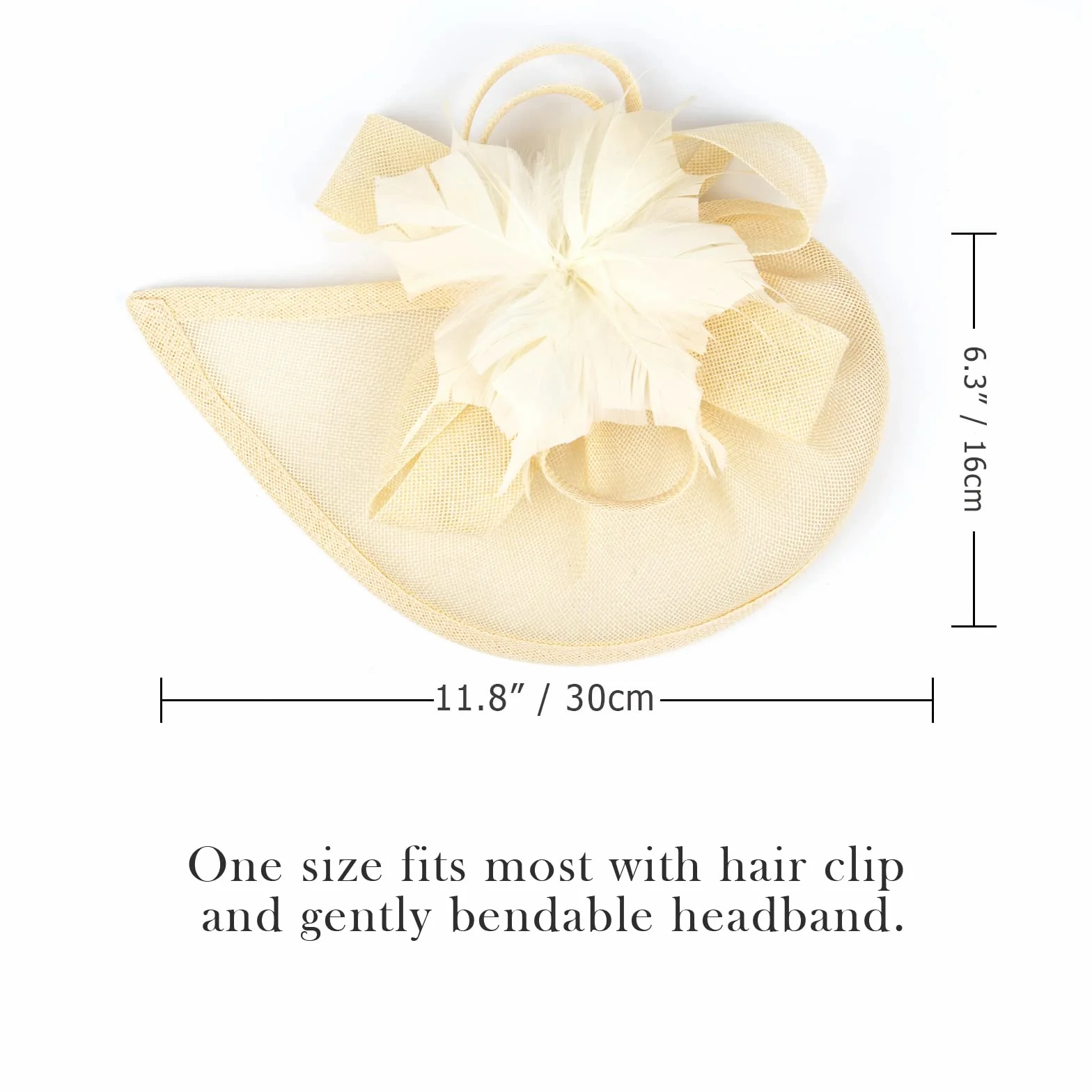 DRESHOW Fascinator Hats Tea Party Hat Vintage Pillbox Hat Diadema Cóctel Headwear Para Niñas y Mujeres