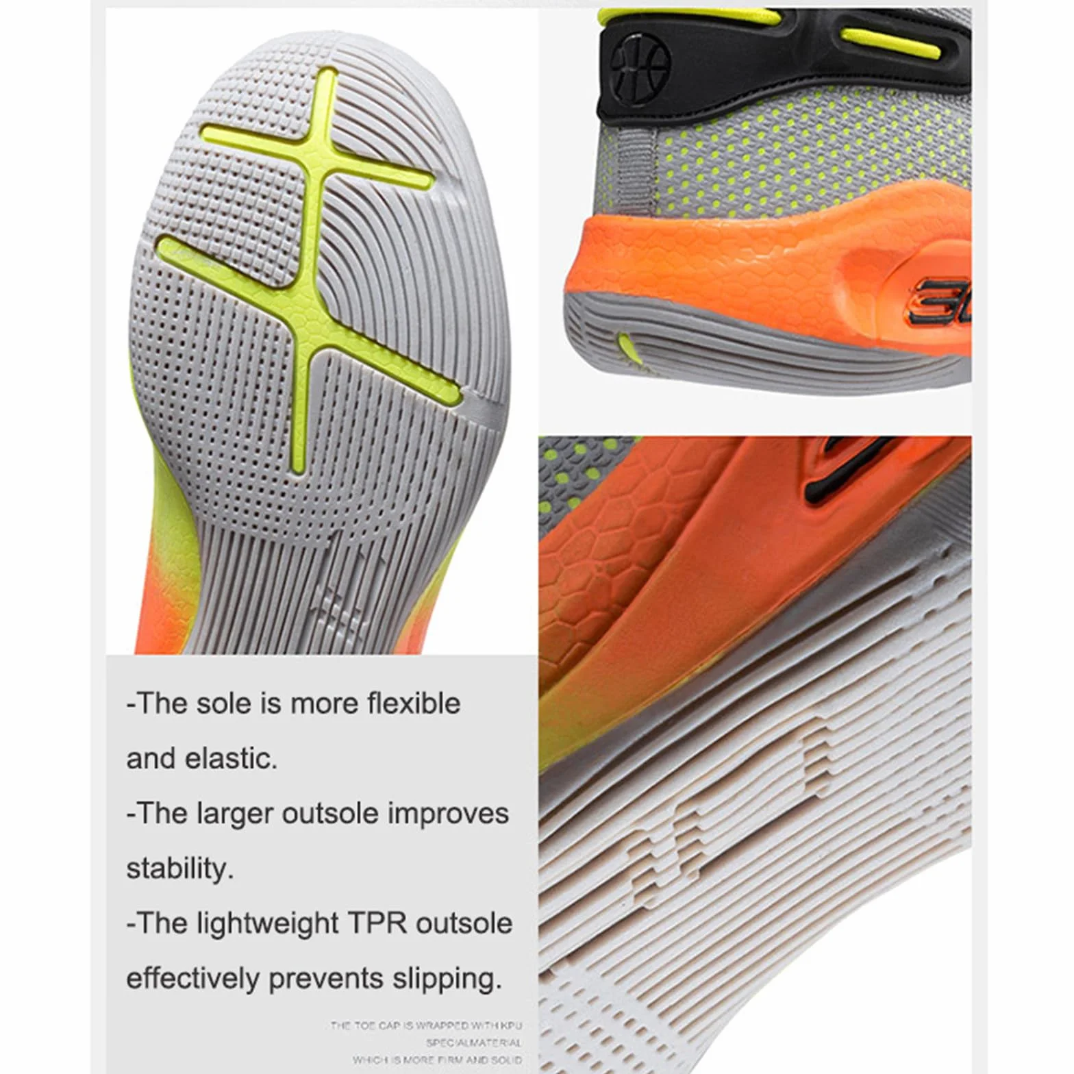 Hixingo Zapatillas de Baloncesto Hombre, Basketball Shoes Antideslizantes Transpirable N° 30