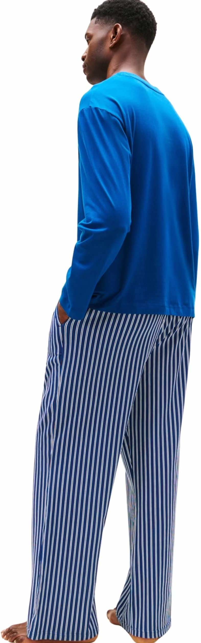 Tommy Hilfiger Set de Pijama Hombre Jersey Print Manga Larga