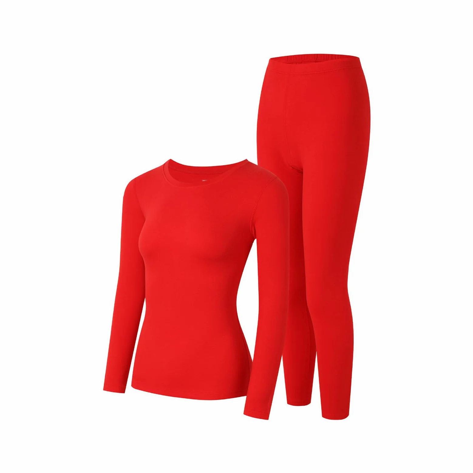 Ropa Interior térmica de Puro algodón para Mujer, Estilo Grueso y Aterciopelado.,F-M
