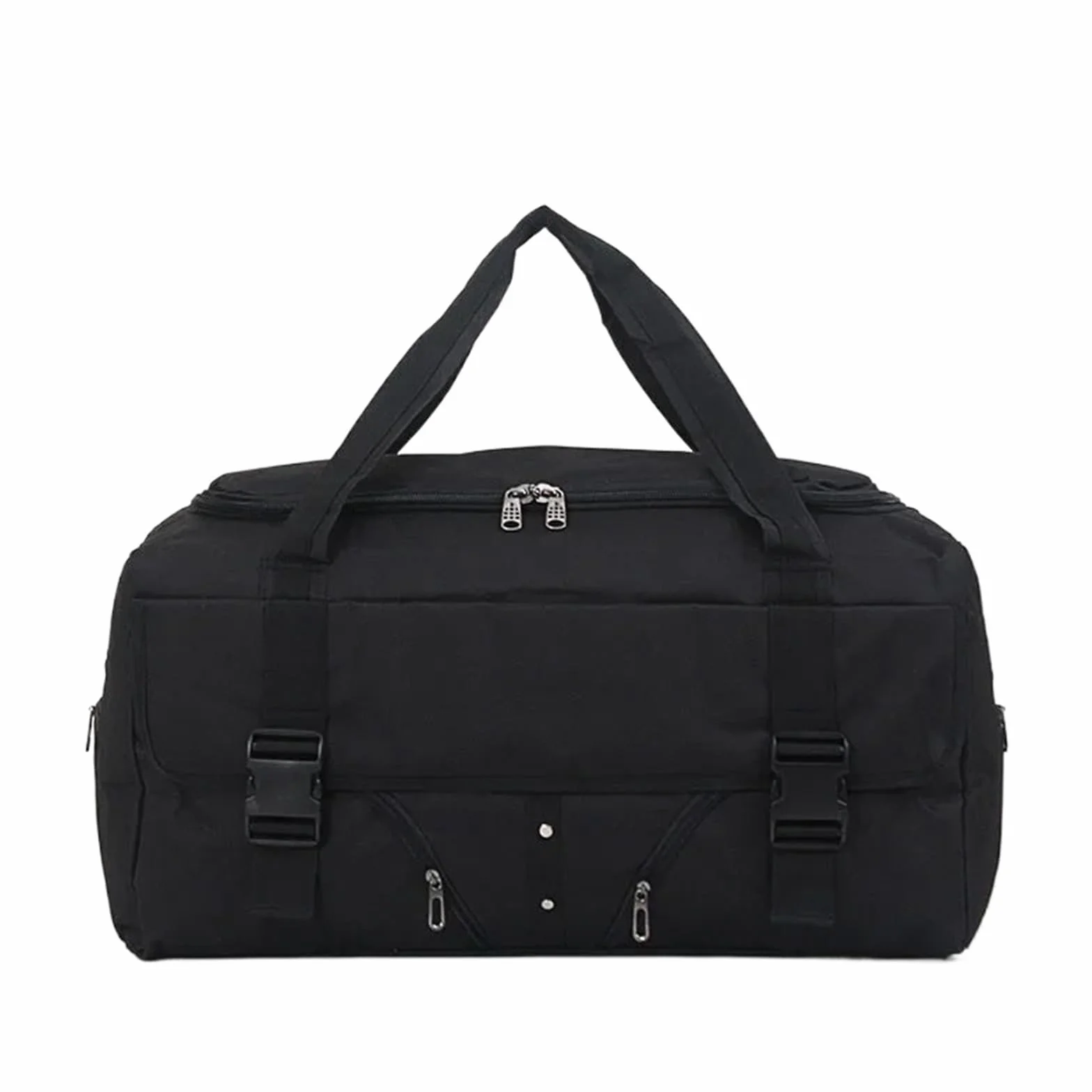 VFIDPSU Bolsa de Viaje de Piel Equipaje de Mano Bolsos de Viaje for Hombres Bolsos de Lona for Hombres Bolso de Viaje de Gran Capacidad Bolso Impermeable for Vacaciones de Fin de Semana(Khaki)