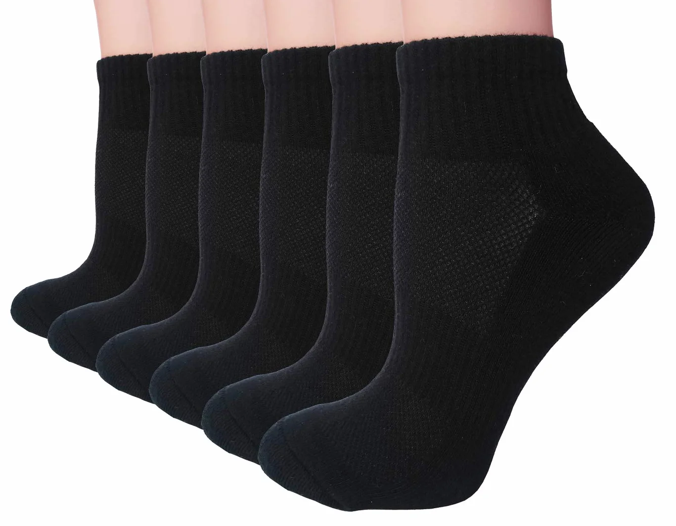 FORMEU Calcetines de compresión para mujer, antiampollas, transpirables, atléticos