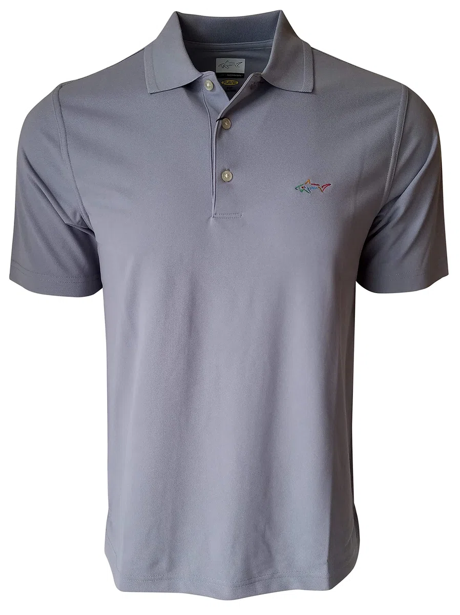 Greg Norman Polo de poliéster para hombre de rendimiento técnico Play Dry