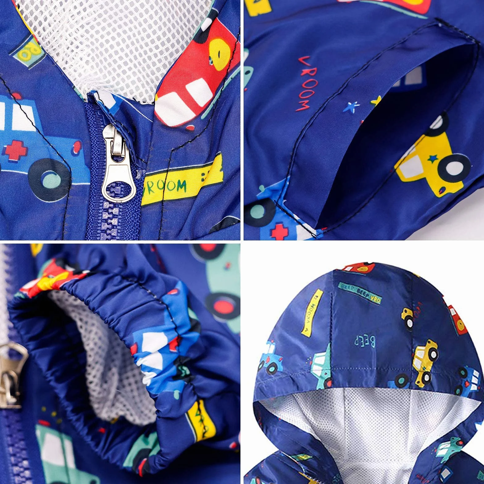 JinBei Chaqueta Niño Cortavientos Primavera Otoño 1-7 Años