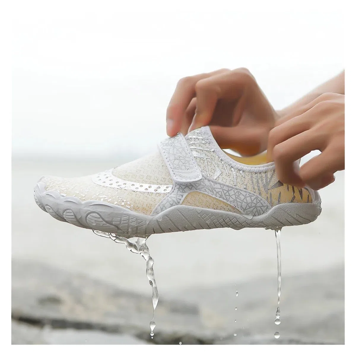 Zapatos De Agua Zapatos De Natación Unisex Antideslizantes For Exteriores, Zapatos De Agua De Playa De Verano For Hombre, Zapatos Acuáticos For Mujer, Zapatos De Fitness For Yoga, Zapatos For Sentadil