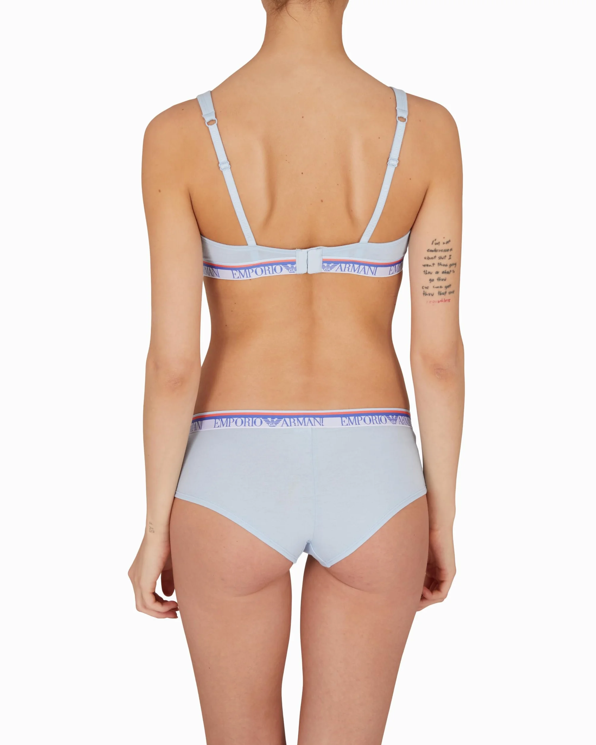 EMPORIO ARMANI Padded Triangle Bra Sujetador Acolchado para Mujer