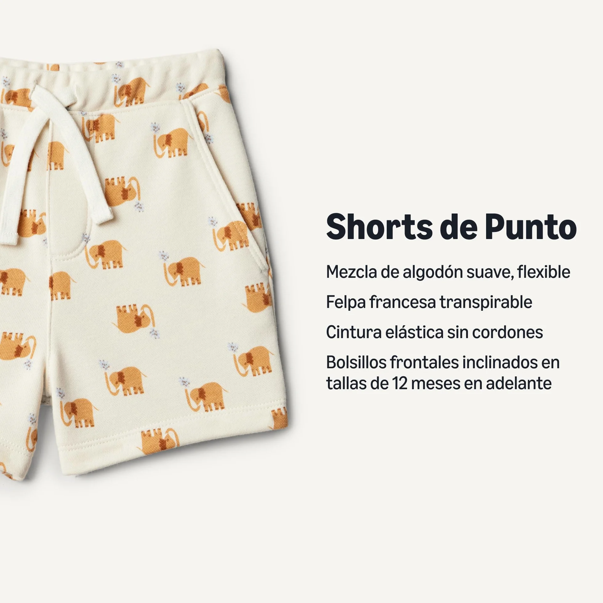 Amazon Essentials x Sofia Grainge Pantalones Cortos de Felpa Francesa de Punto sin Cordones Bebé-Niños, Pack de 2