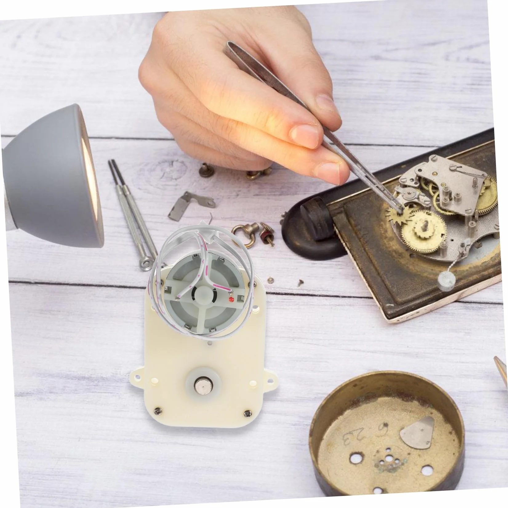 Motor DC de Reducción de con Torque para Caja de Reloj Automático Motor Silencioso para Hogar Oficina y Joyería