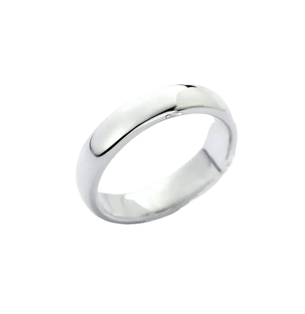 Wycian Anillo Hombre Boda Anillos Boda Plata Oro Blanco de 14 Quilates Polaco Talla 13,5 Sólido No Chapado Actualización 3.0 para Señoras Cumpleaños Joyas
