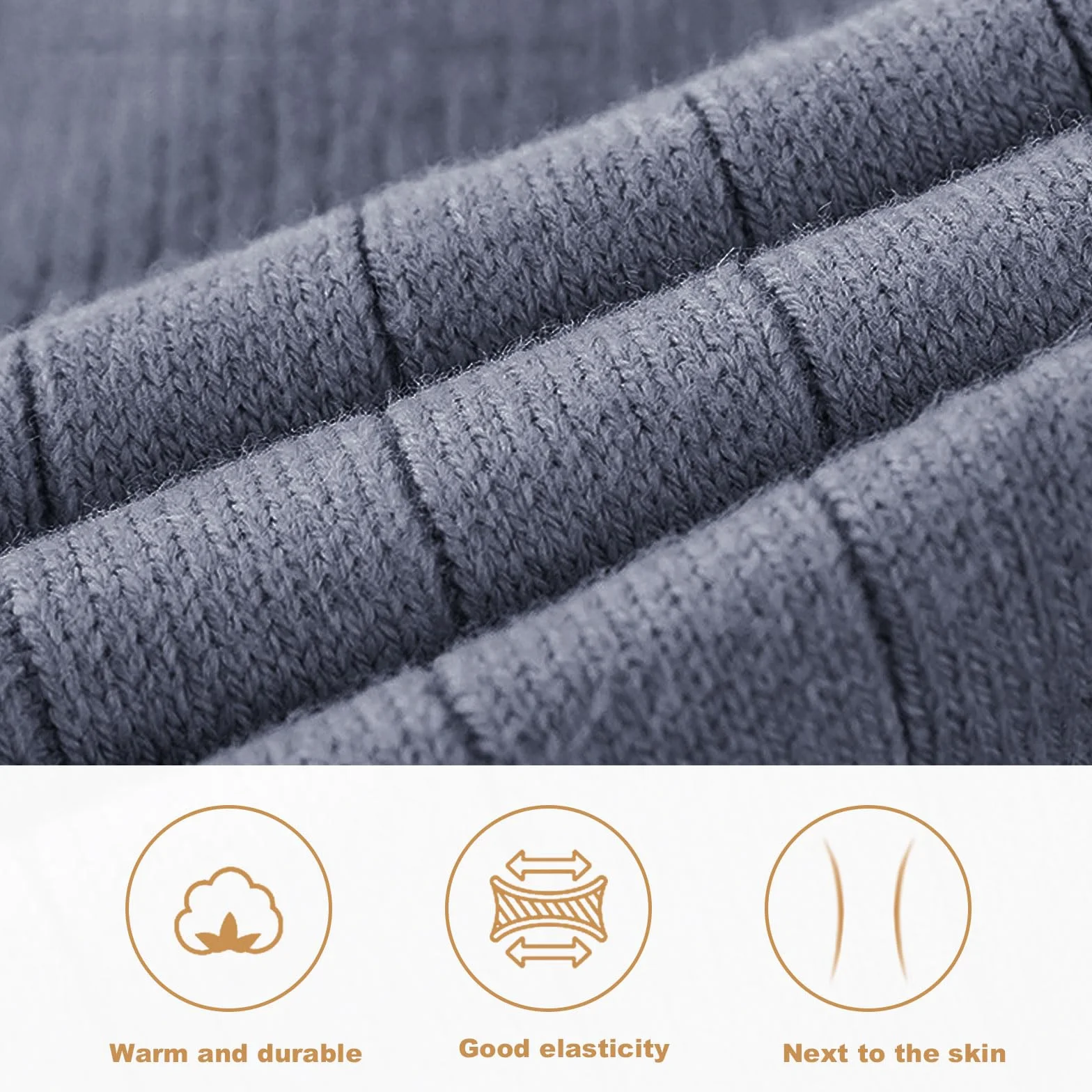Calentador de Riñones de Lana para Mujer Calentador de Riñones para Mujer Cinturón Lumbar Lana Cinturón de Punto Cinturón Lumbar Lana Calentador para Mujer, Talla única (Gris)