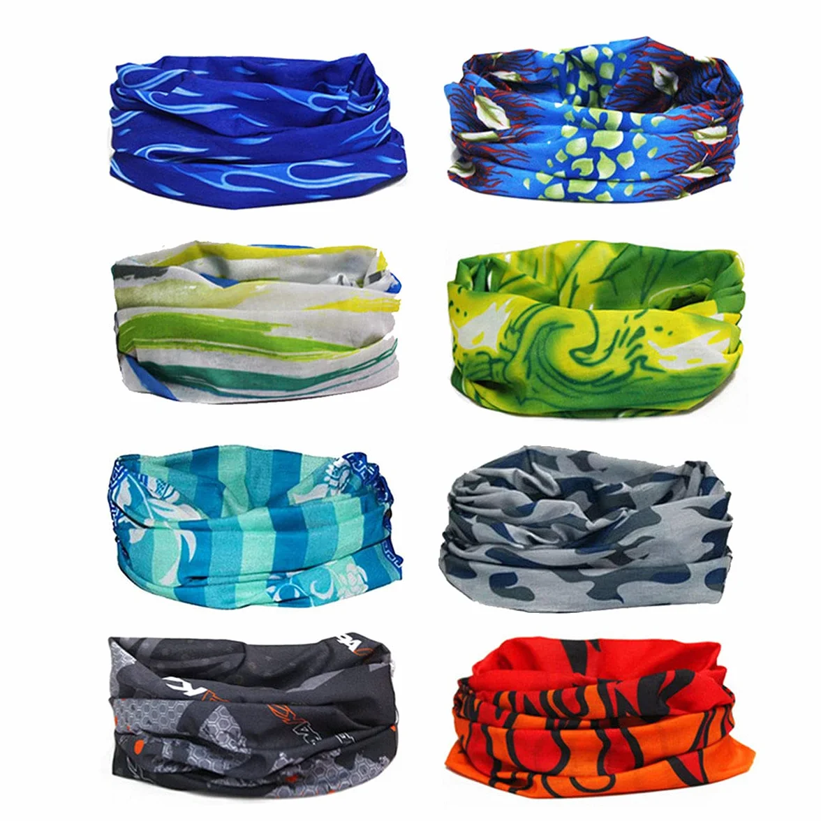 SLOSH Bandana Cintas Pelo Deporte Hombre Mujer Ciclismo Yoga Elastica Pañuelos Cabeza UV