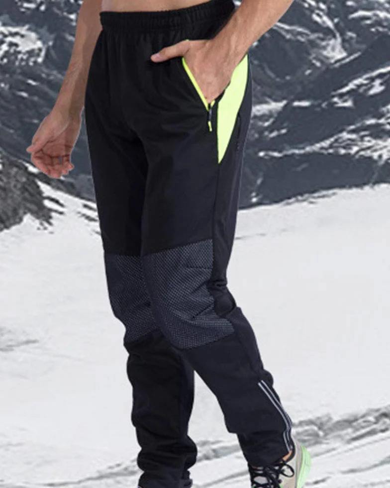 Pantalones Ciclismo MTB Invierno Forrados de Lana Térmicos Hombre