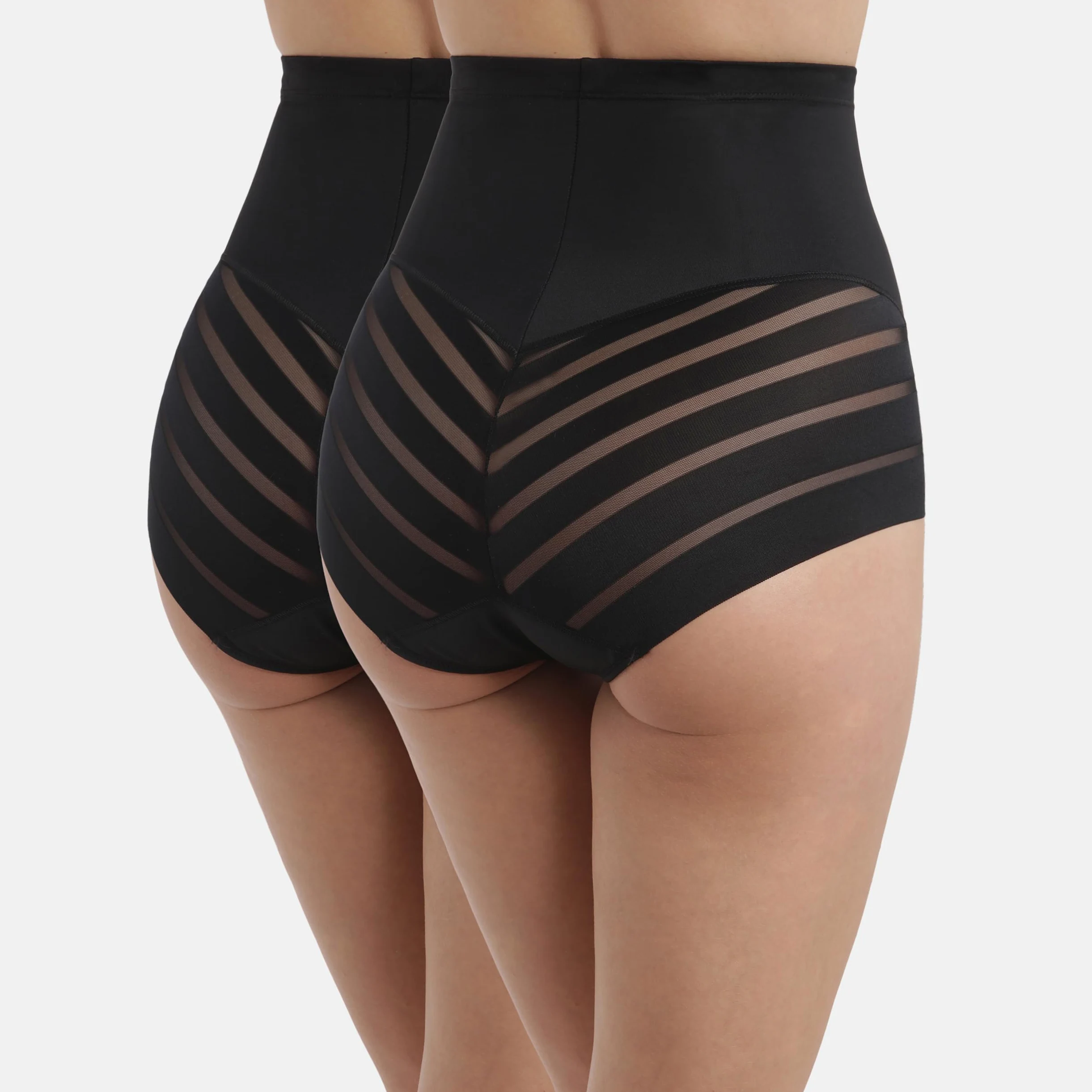 Dim Pack De Bragas De Talle Alto Diam's Control Meddium Effet Vientre Plano Mujer x2