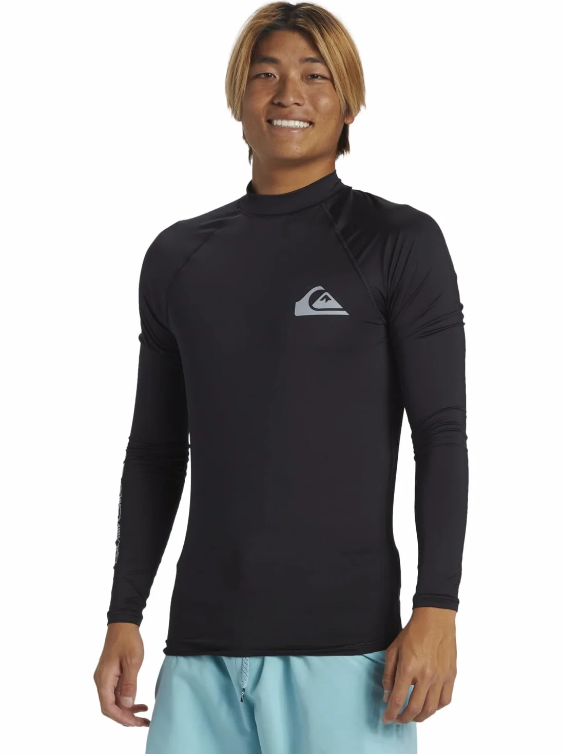 Quiksilver Everyday - Camiseta de Surf de Manga Larga con UPF 50 para Hombre