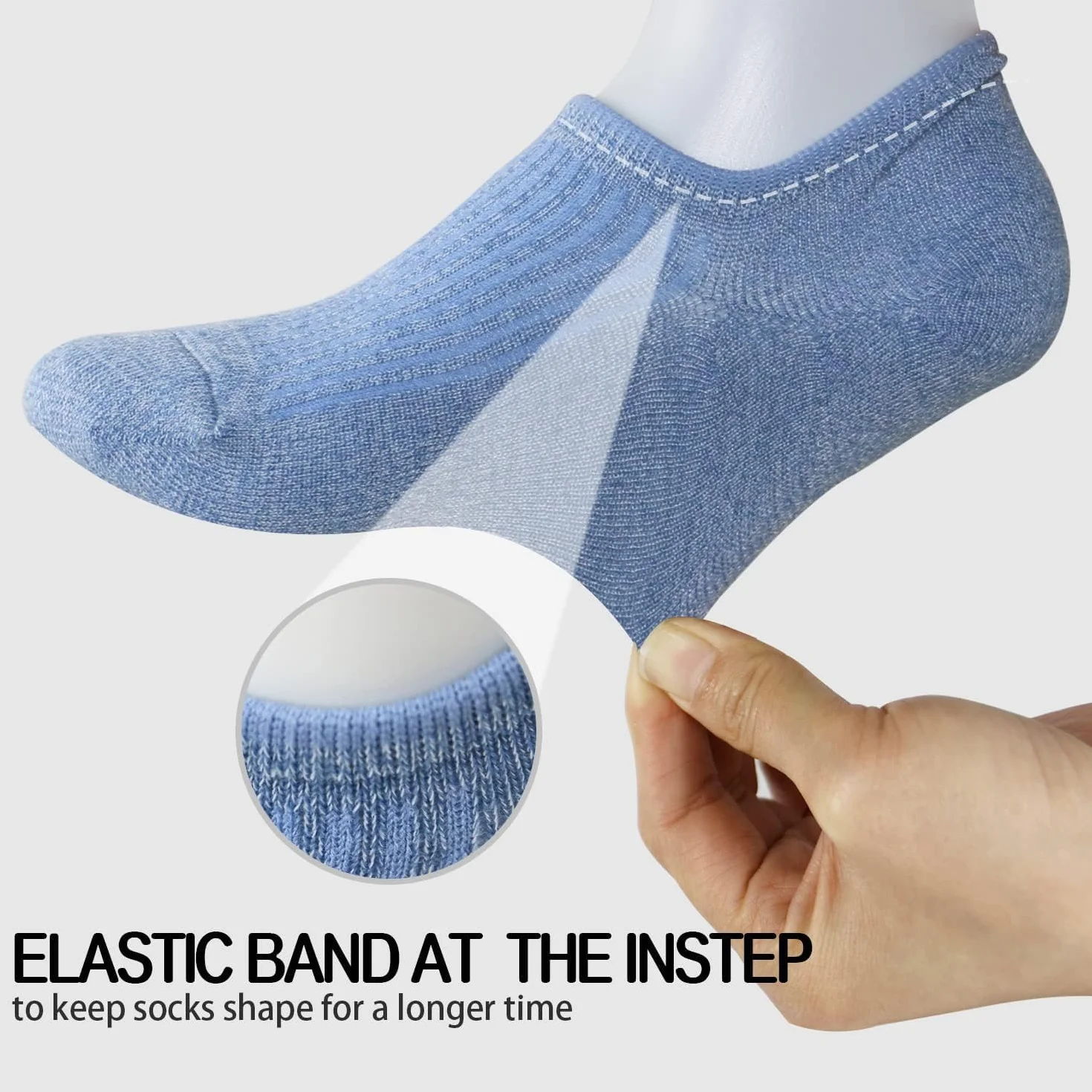 Calcetines invisibles y forros para hombres y mujeres, calcetines tobilleros de corte bajo para zapatillas deportivas o zapatos informales