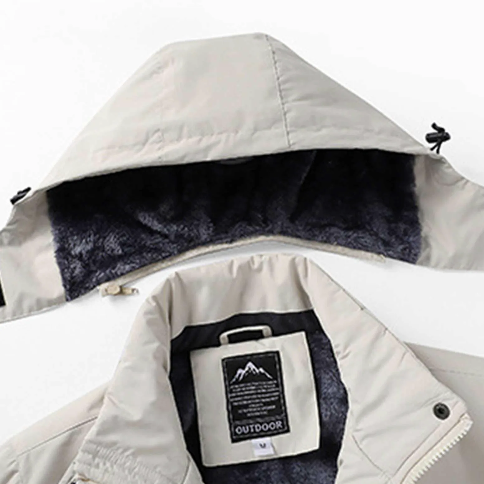 Chaqueta Impermeable Hombres Chubasquero Cortaviento Detalles Reflectantes - Chaqueta Trench Deporte Transpirable Waterproof Reutilizable Cortaviento Ligero con Cremallera - Impermeable con Capucha