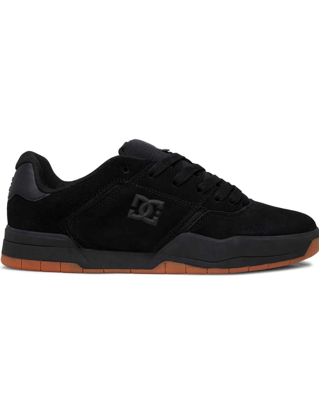 DC Shoes Central - Leather Shoes, Zapatillas para Hombre, Negro, 42 EU