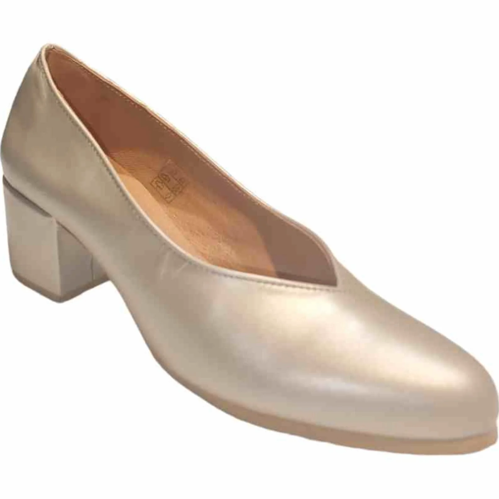 Zapatos de Salón para Mujer Cómodos 24 Horas, Zapatos de Piel Fabricación Propia Hecho en España, Tacón Bajo, Calidad y Estilo Clásico, para Azafatas y Profesionales