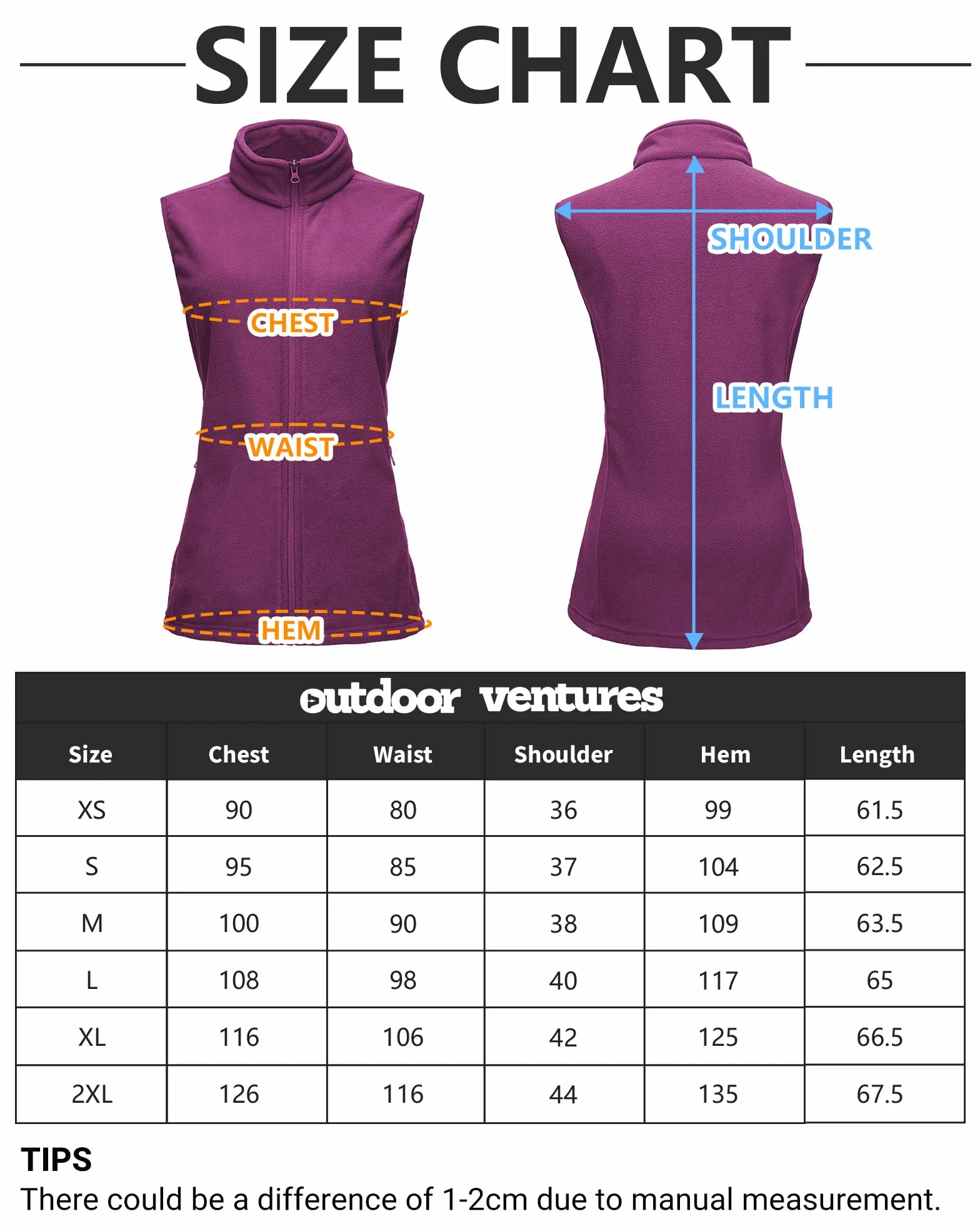 Chaleco de forro polar para mujer Outdoor Ventures, chaqueta suave sin mangas con bolsillos con cremallera, chaleco deportivo para correr de primavera y otoño