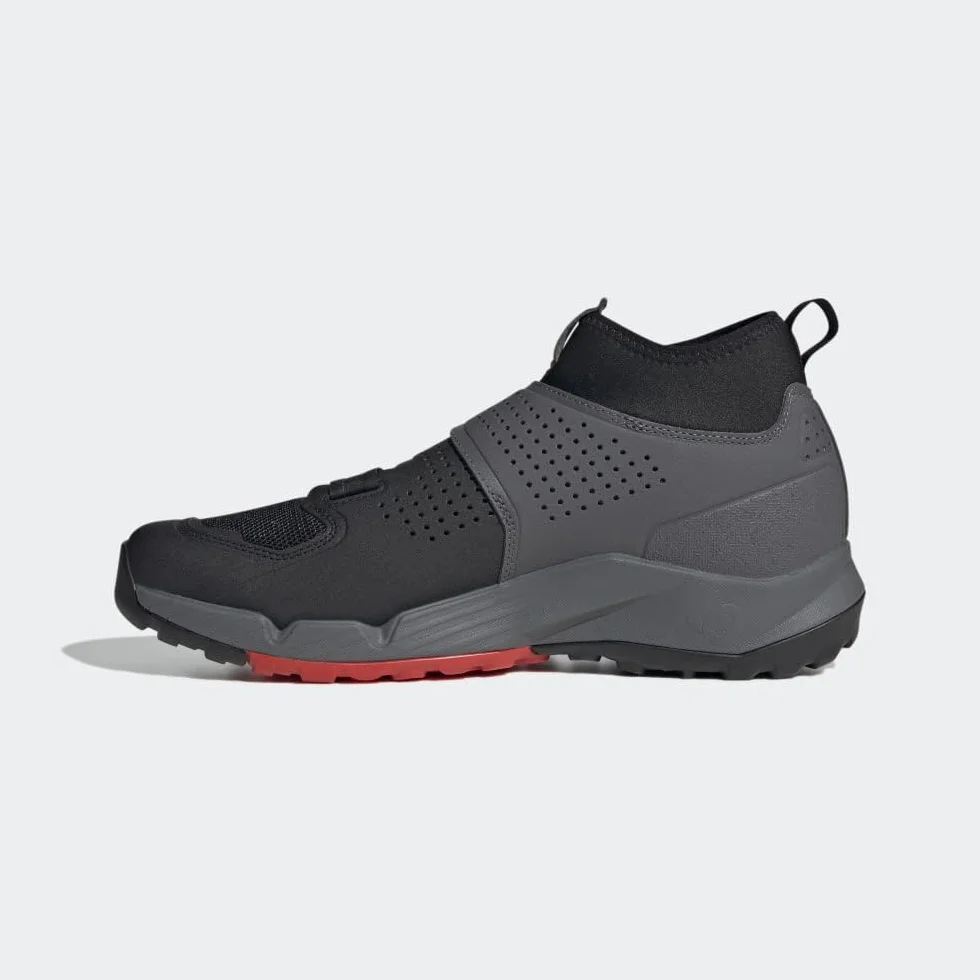 Adidas Five Ten Trailcross Pro Clip-in W Tenis de Bicicleta de montaña para Hombre, Grey Five/Core Black/Red