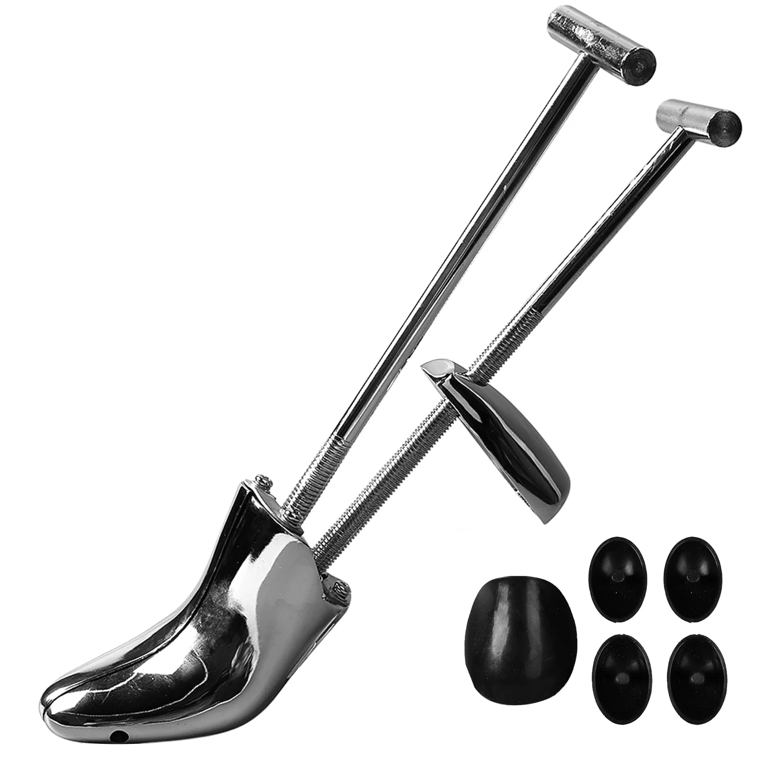 Jiawu Ensanchador de Zapatos Profesional para Hombres y Mujeres - Expansor de Zapatos de Aleación de Aluminio, Hormas para Cuero, Gamuza, Zapatillas Deportivas y Botas - Alivia Juanetes, Callos Callos