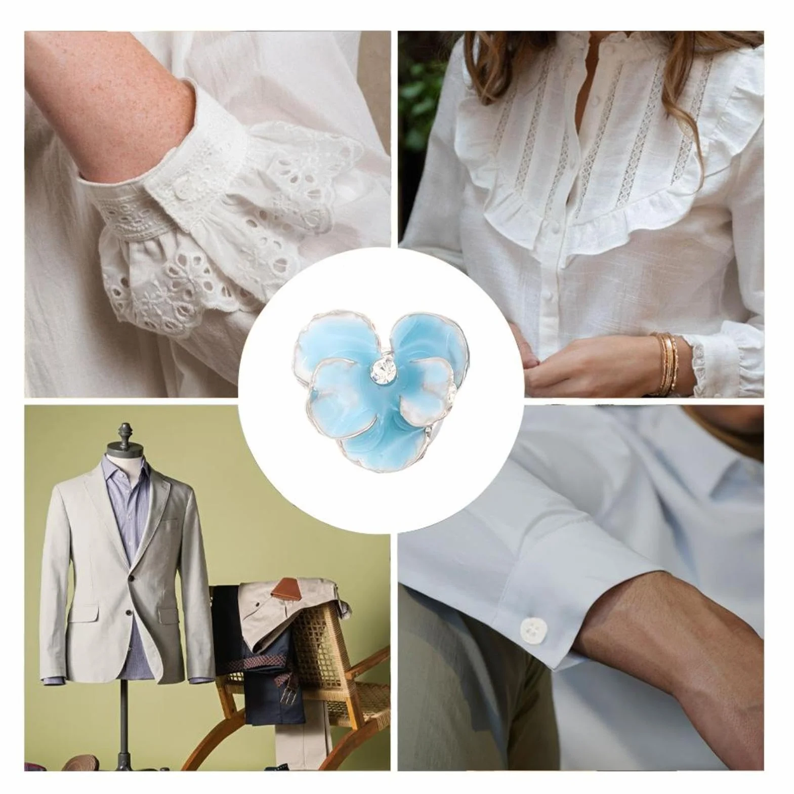 Cubierta de botones, fácil de instalar, bisutería reutilizable, funda para gemelos para ropa formal, para invitados a fiestas, damas de honor, ceremonias de boda