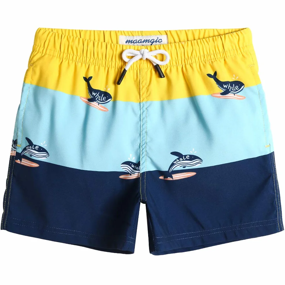 Bañador Niño Ropa de Baño Natación Secado Rápido Malla Shorts