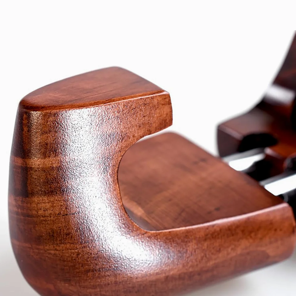 Horma De Zapatos De Madera Maciza para Hombre, Horma De Longitud Ajustable, Horma De Diseño Ergonómico, Moldeador De Zapatos, Talla 39-46, Marrón Oscuro,41 to 42