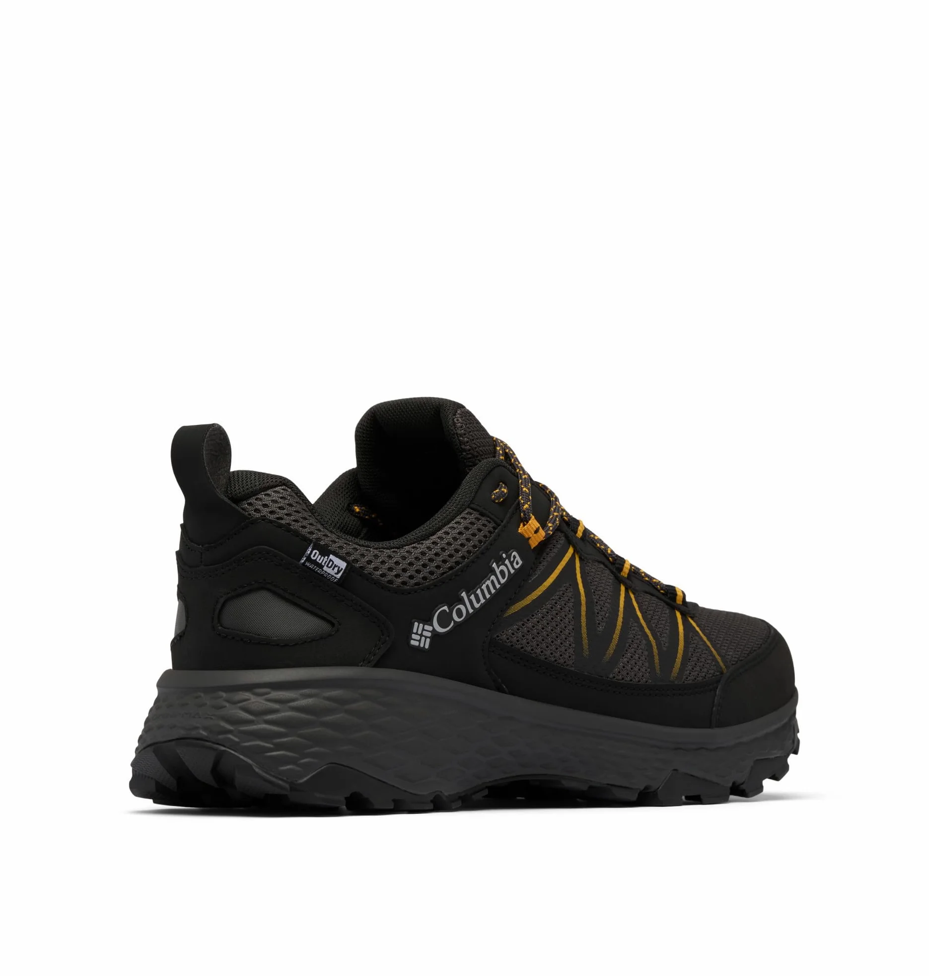 Columbia Men's Peakfreak Rush Outdry, Black/Raw Honey, 8