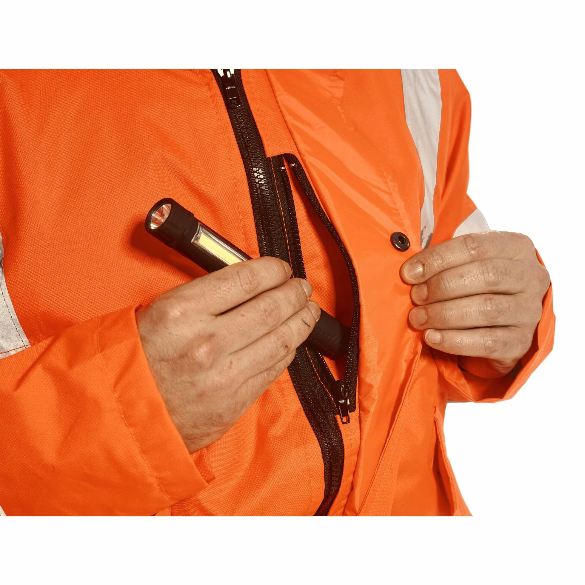 Portwest RT32 Chaqueta Bomber De Invierno Impermeable Reflectante De Alta Visibilidad Naranja