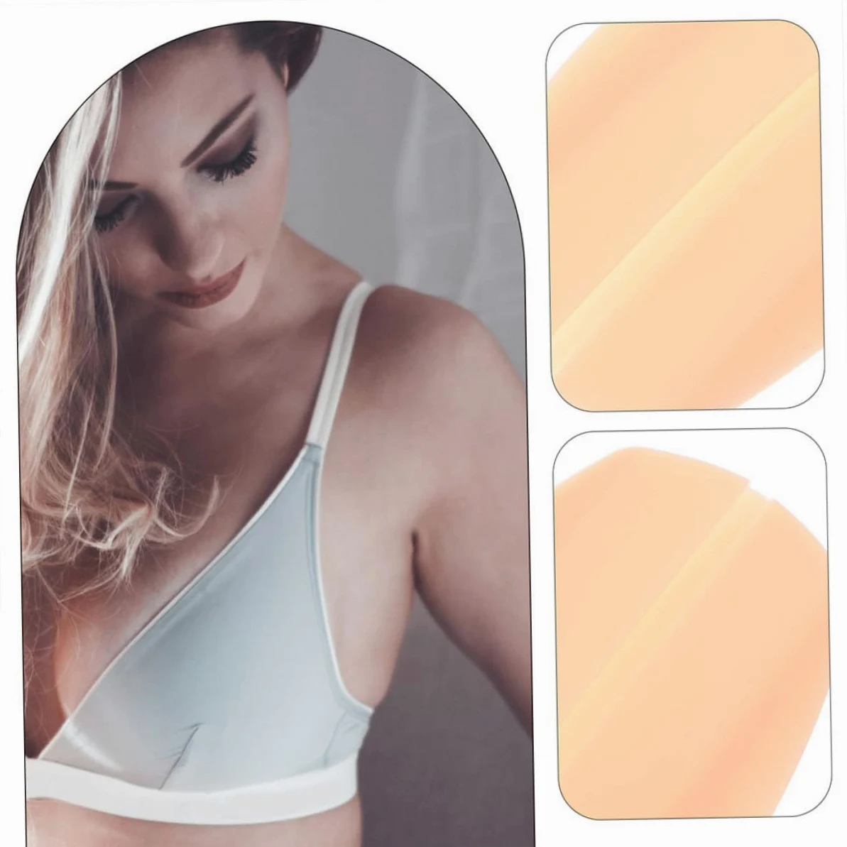 Almohadillas De Silicona Antideslizantes Para Sujetadores Pack De Color Carne