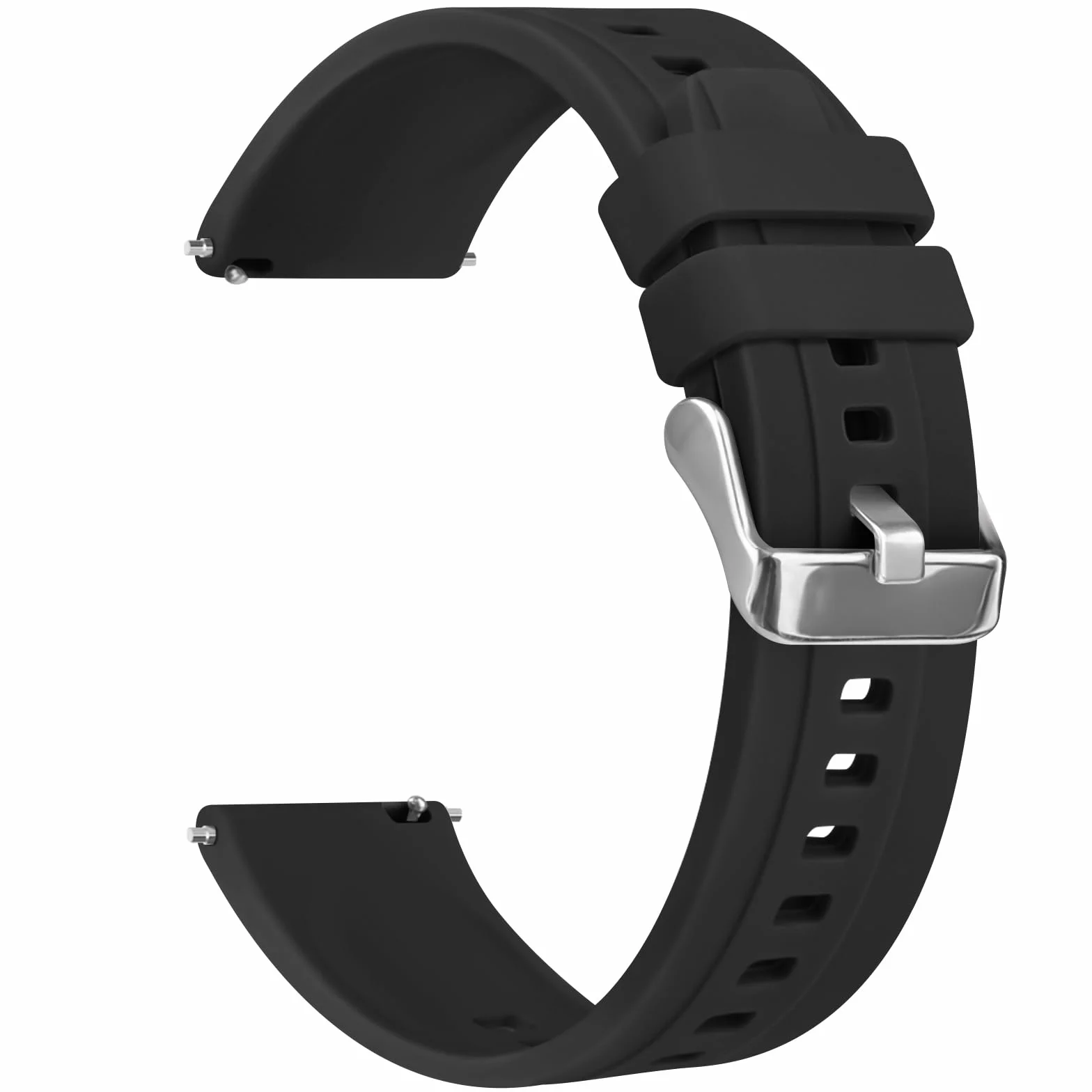 Vancle Correa de Reloj de Repuesto de Silicona, 22mm Correas de Reloj para Hombre y Mujer, con Pulseras de Repuesto de 22mm de Liberación Rápida