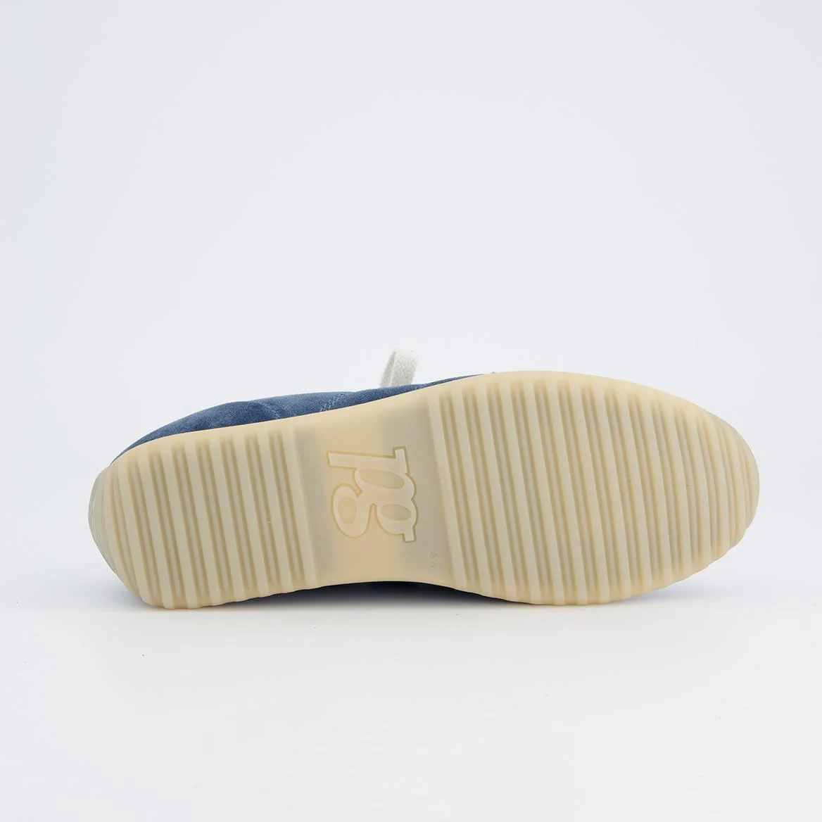 Paul Green Zapatilla 5300-047 de piel rugosa, azul, mujer