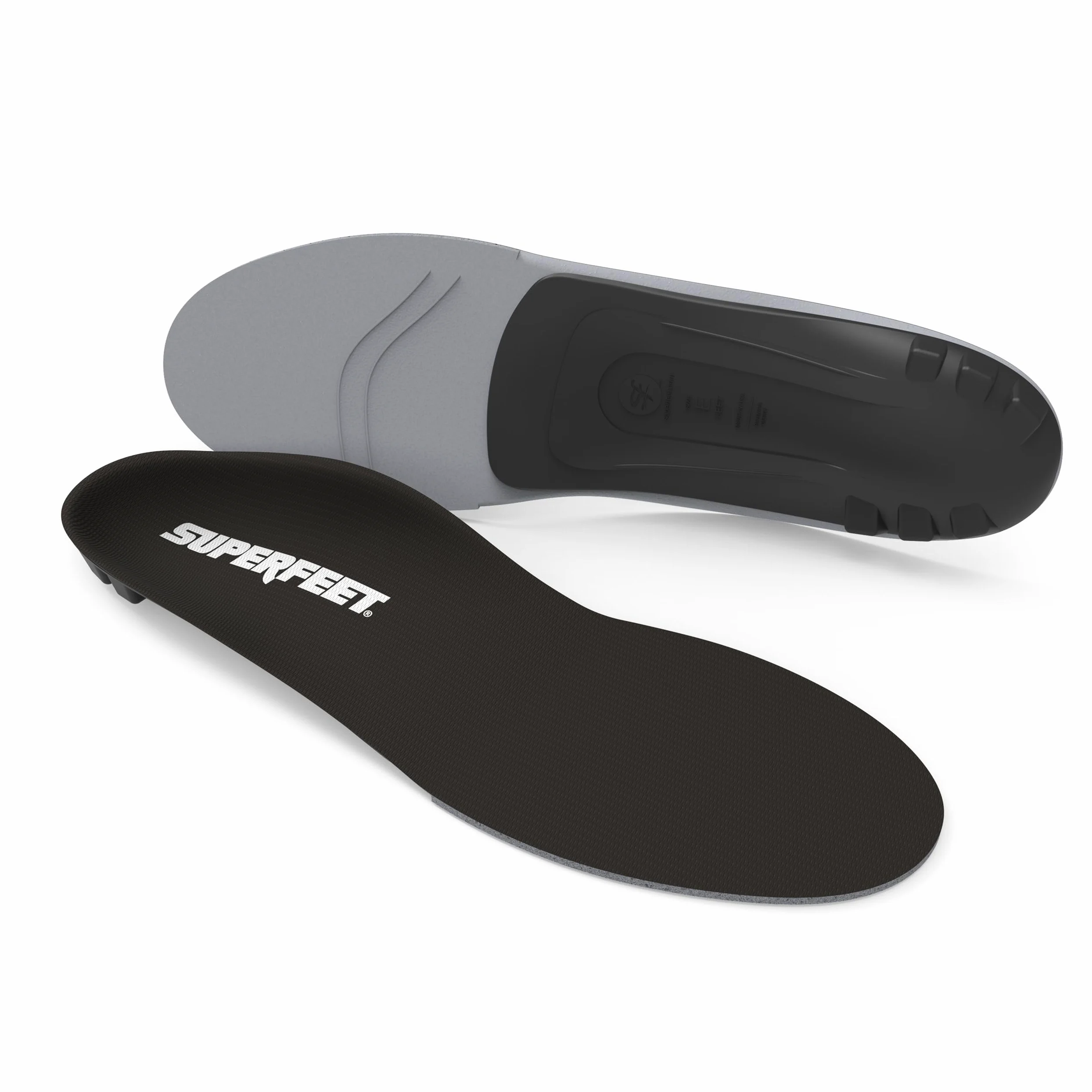 Superfeet Plantillas Ortopédicas Recortables para Zapatos Estrechos | Plantillas Recortables de Arco bajo para Calzado Estrecho & Ajustado, Soporte que Estabiliza el Pie, Control de Olores
