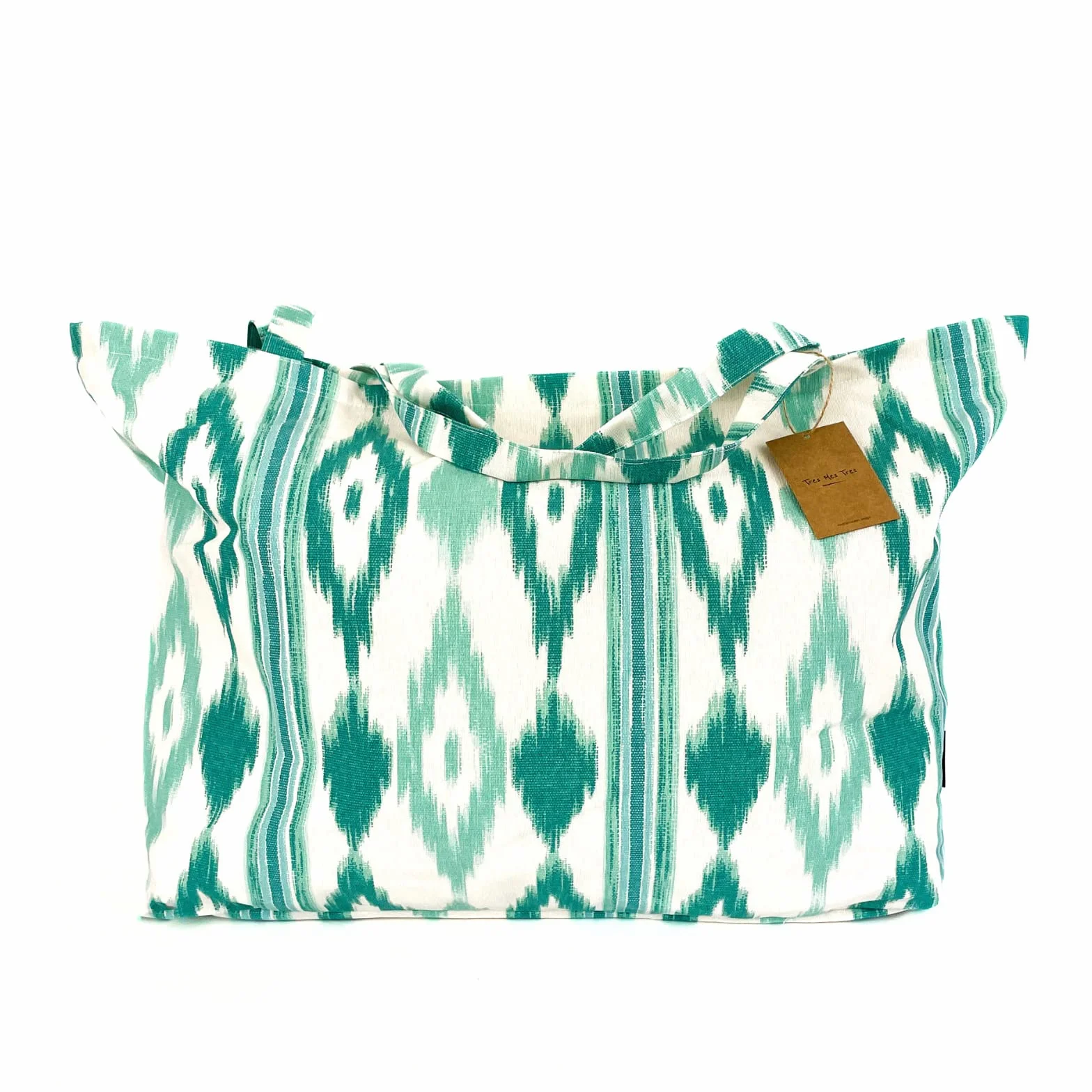 Bolsa Playa Grande XXL Familiar - Estilo Mediterráneo - Bolso Mujer para Verano y Piscina