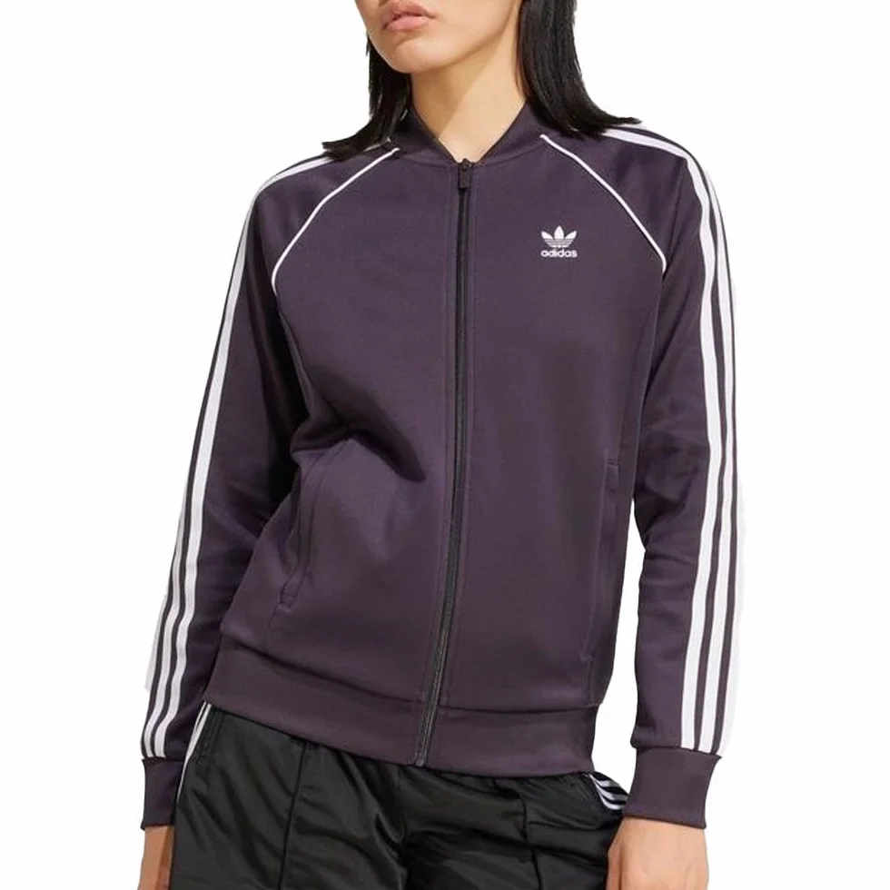 adidas Classic - Chaqueta de color morado para mujer