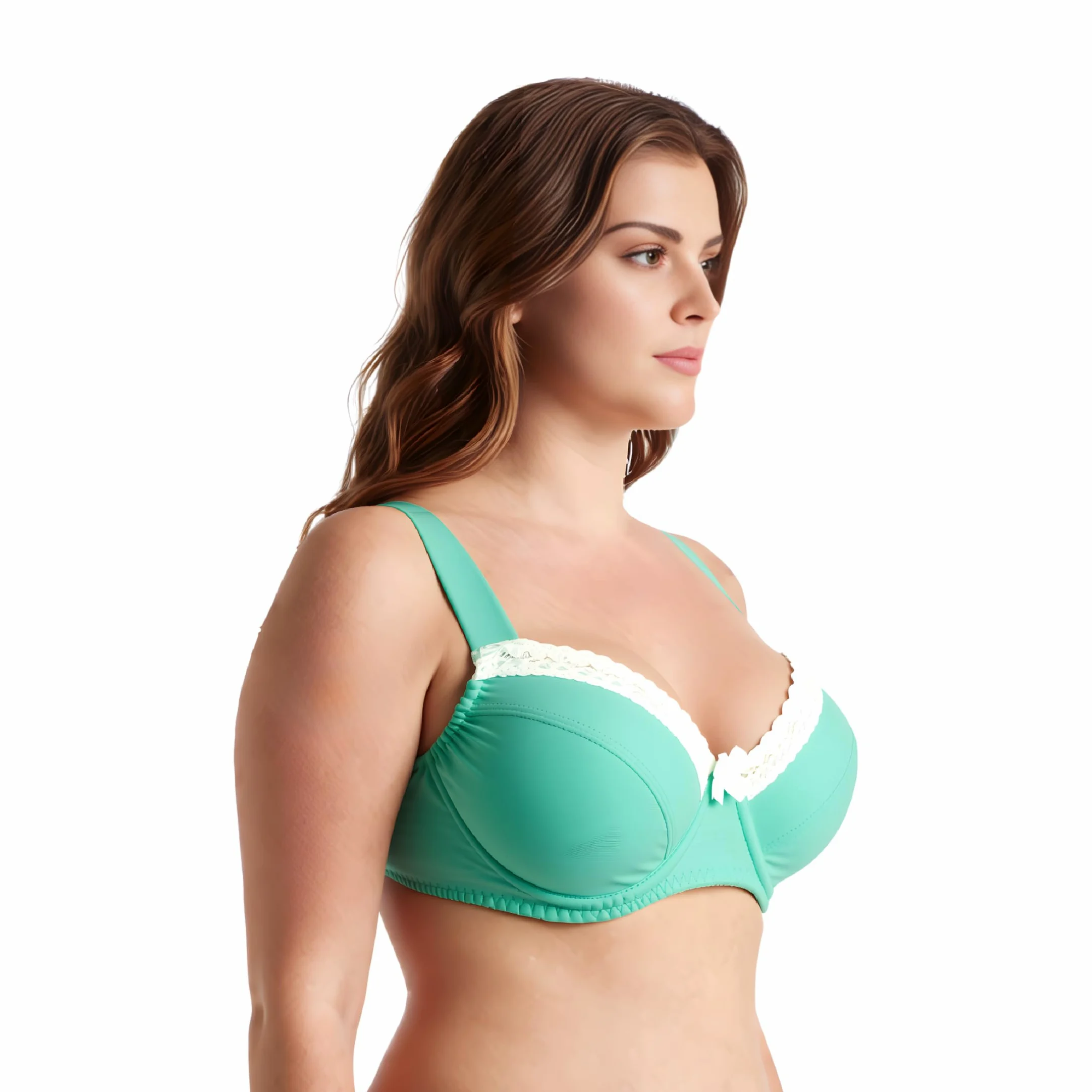 Curve Muse Sostén de Algodón con Aros o Sin Aros | Estampado, Transparente, Aros